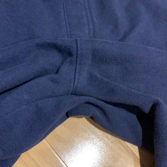 Boys Gymboree Terry Navy Blue joggers- size L (10/12) - Picture 3 of 9